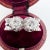 Transparent Vintage You and Me Ring in Gold, Platinum and Diamonds, Size 5.75 For Sale - Image 8 of 9