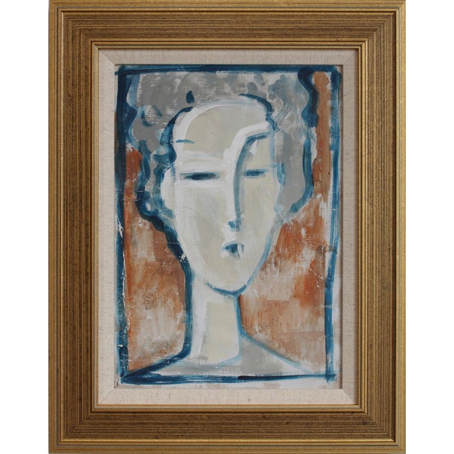Florentine School Artist, Hidden Portraits XXVI, 1990s, Acrylic on Canvas, Framed For Sale - Image 10 of 10