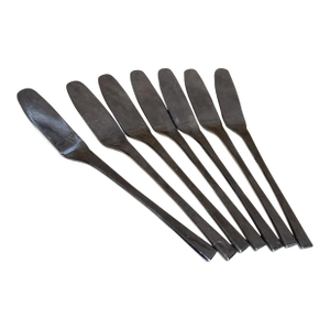 Vintage Fürsta Furosil Germany Knives Set of Seven