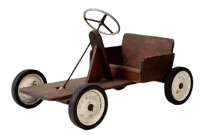 Vintage Toy Riding Car