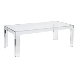 Rectangular Long Acrylic Coffee Table