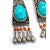 Vintage Moroccan Tribal Turquoise & Coral Jewelry Set, Cuff , Ring , Pair of Earrings (4 PCS For Sale - Image 11 of 12