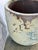 Ceramic Terra Cotta Garden Urn With Verdigris Patina For Sale - Image 7 of 9