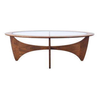 Oval G Plan Astro Coffee Table in Afromosia For Sale