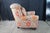 Vintage Pearson Floral Tufted Club Lounge Library Armchair & Ottoman For Sale - Image 13 of 14