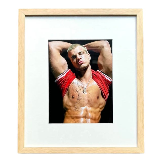 Vintage Boho Original Photograph of Man For Sale