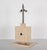 1970s Italian Travertine Marble and Lapis Lazuli Table Lamp, 1970s For Sale - Image 5 of 18