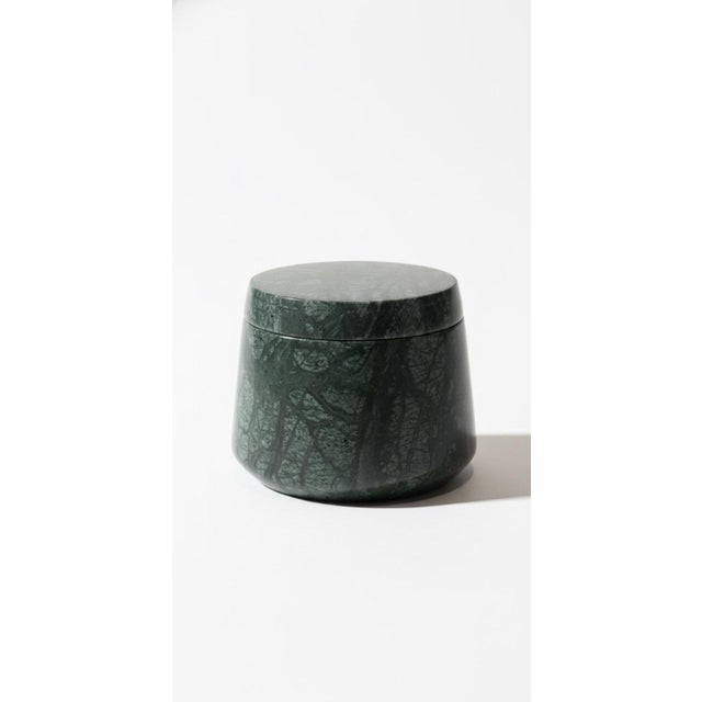 Stone Verde Marble Bath Accessory Set, 5 Pieces For Sale - Image 7 of 7