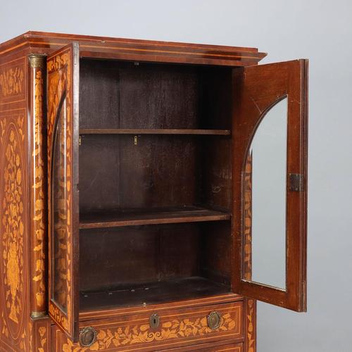 Dutch Bookcase in Mahogany For Sale - Image 3 of 13
