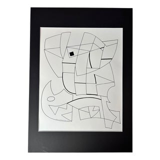Carlo De Roover, Untitled, 1960s, Signed Screen Print For Sale