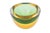 Vintage Murano Sommerso Glass Chunky Geode Bowl Signed Salviati, Italy, 1970's For Sale
