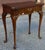 Queen Anne Mid 20th Century Queen Anne Style Mahogany Fold-Top Card Table Console Table For Sale - Image 3 of 12