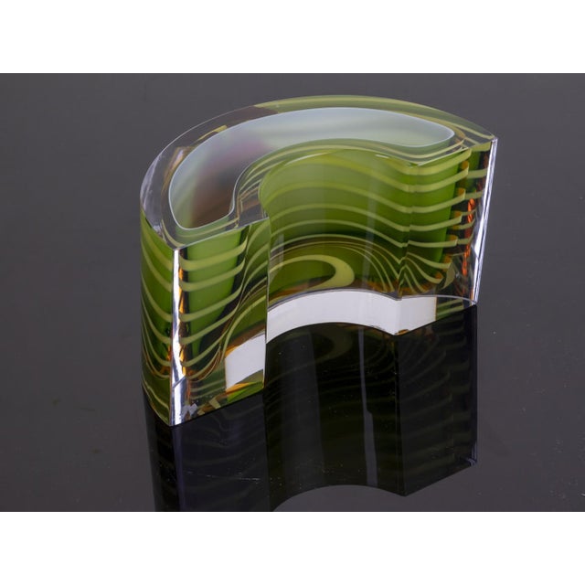 1970s Vintage Czechoslovakian Bowl by Egermann, 1970s For Sale - Image 5 of 9