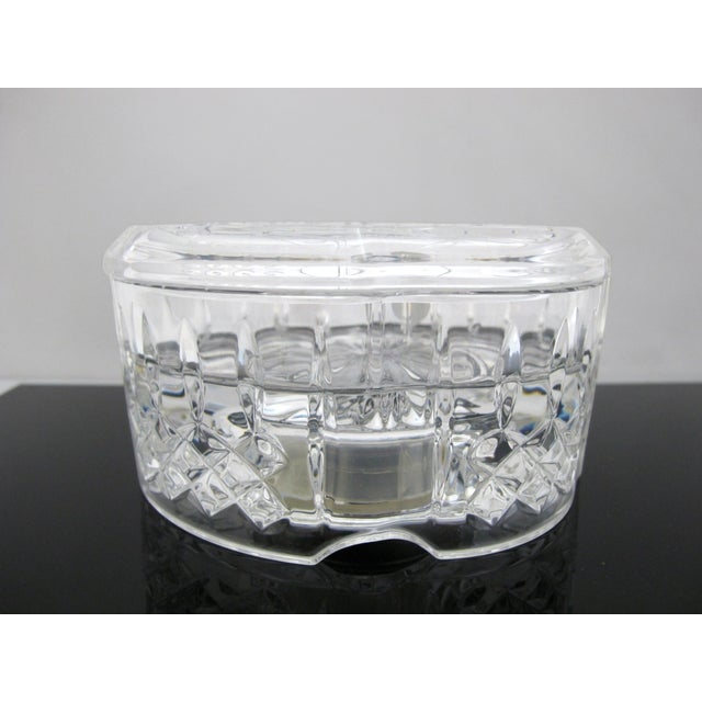Transparent Waterford Crystal 2003 Songs of Christmas Silver Bells Music Box W/Original Box For Sale - Image 8 of 10