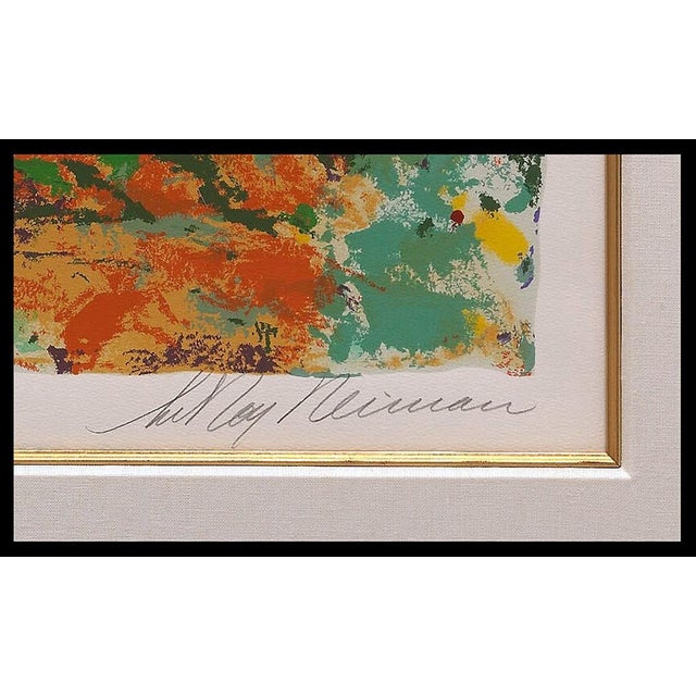 Leroy Neiman Late 20th Century Portrait of the Leopard, LeRoy Neiman For Sale - Image 4 of 5