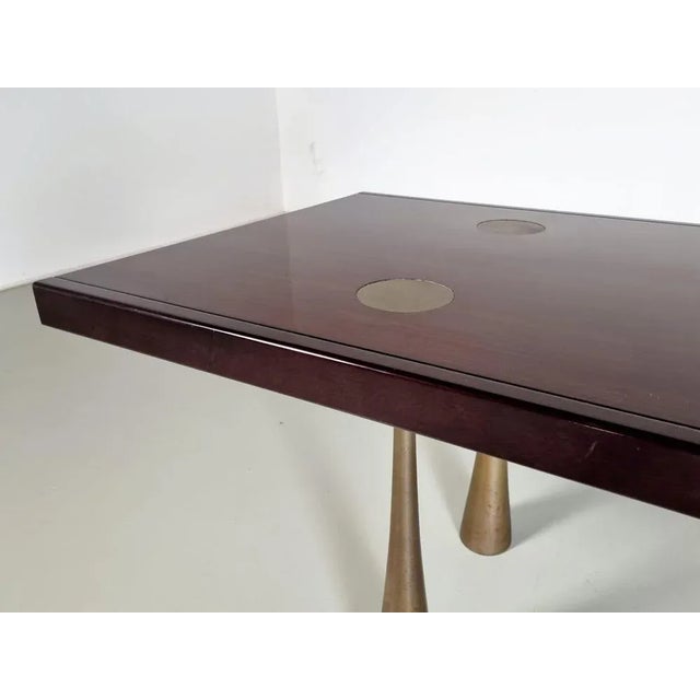 Vintage Italian Dining Table by Angelo Mangiarotti , 1970s For Sale - Image 6 of 10