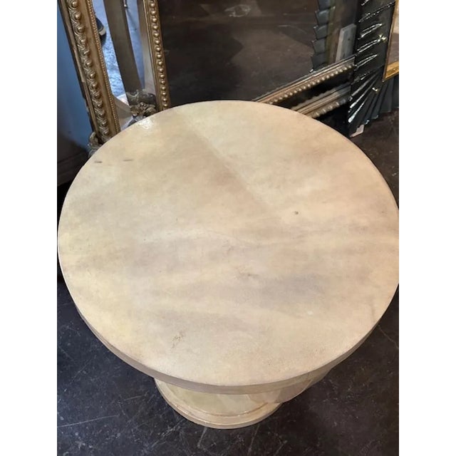 Wood Pair of Italian Art Deco Side Tables For Sale - Image 7 of 9