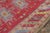 Textile Antique Indian Agra Rug in an All Over Red, Blue, Yellow Medallion Pattern For Sale - Image 7 of 8