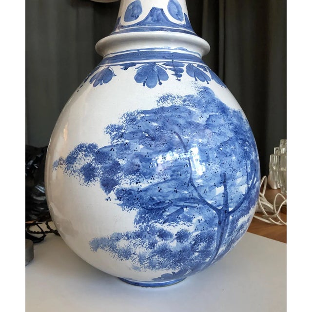 Mid 20th Century Large Table Lamp by Bjørn Wiinblad For Sale In New York - Image 6 of 9