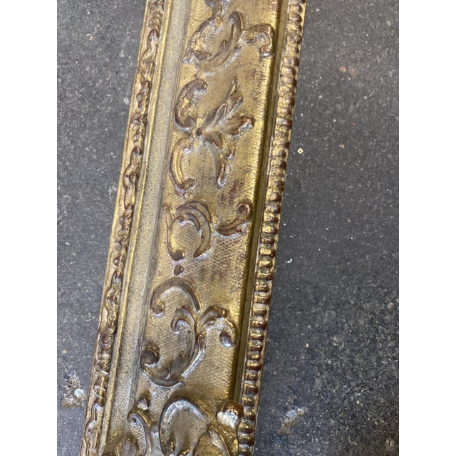 Large Impressionist Wooden Frame, France, 1880s For Sale - Image 4 of 18