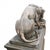 Lifesize Lion Gatekeeper Statues Stone Country House, Set of 2 For Sale - Image 4 of 16