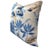 Pair of 22'' Thibaut Chinoiserie-Inspired Blue & Gold Scenic Throw Pillows For Sale - Image 4 of 6