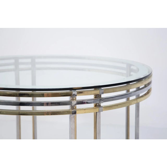 Italian Dining Table in Steel, 1970 For Sale - Image 11 of 13