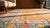 Camel 1890s Tan Camel Geometric Antique Indian Agra Rug 5' X 7' 4" Cotton Knotted Carpet For Sale - Image 8 of 9