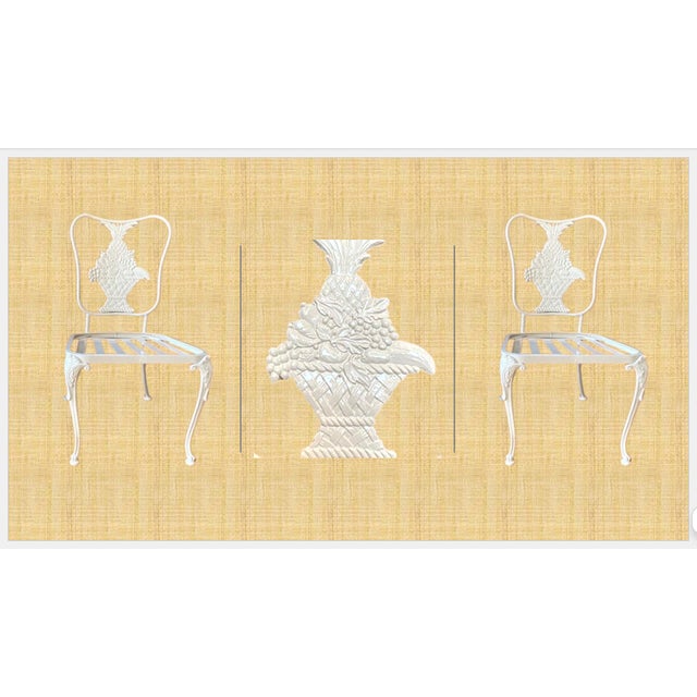 Garden Dining Room Chairs by Woodard For Sale - Image 11 of 17