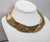 1970s Vintage Signed Napier Goldtone Collar Necklace For Sale - Image 5 of 8