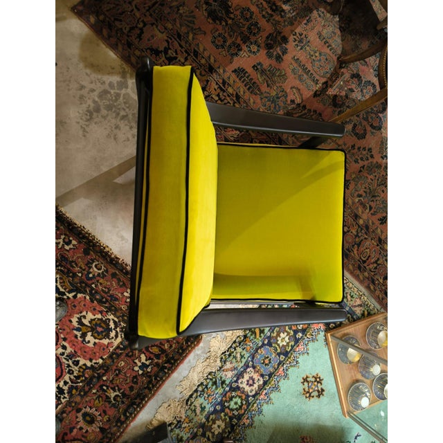 1950s Scandinavian Pistachio Lounge Chairs, 1950s, Set of 2 For Sale - Image 5 of 7