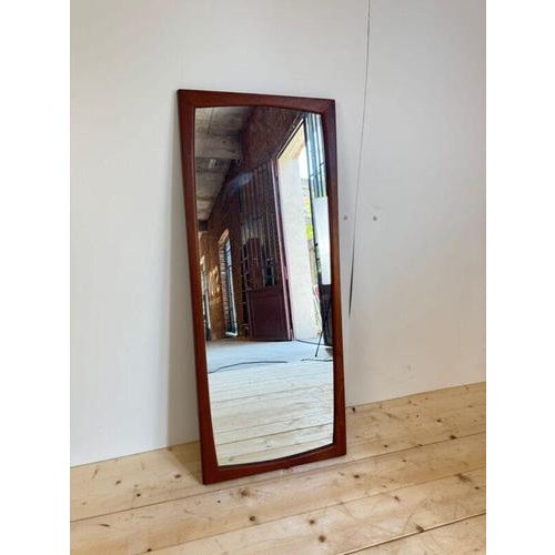 Vintage Teak Mirror – Denmark (1963)