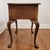 Vintage Baker Furniture Queen Anne Style Bookmatched Burled Walnut Veneer Lowboy For Sale In Los Angeles - Image 6 of 18
