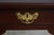 Wood 1990s Stickley Colonial Williamsburg Wa-1059 Mahogany 3 Drawer Console Table For Sale - Image 7 of 18