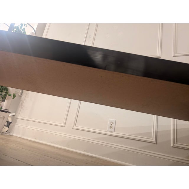 Vintage Karl Springer Style Waterfall Formica Coffee Table For Sale In Miami - Image 6 of 7