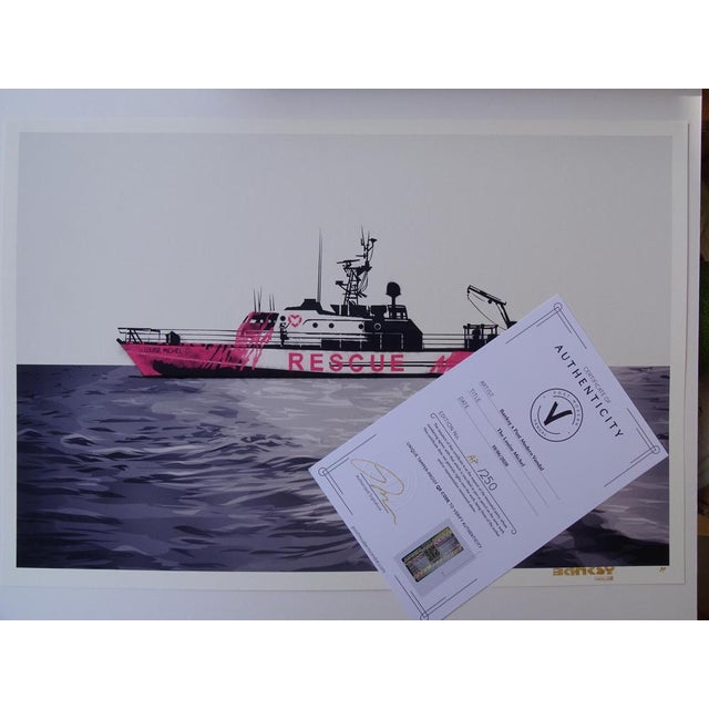 Banksy X Post Modern Vandal, The Louise Michel, 2020, Print For Sale - Image 7 of 8