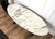 Mid-Century Modern Italian Coffee Table in Carved Walnut with Oval White Marble Top, 1950s For Sale - Image 6 of 9