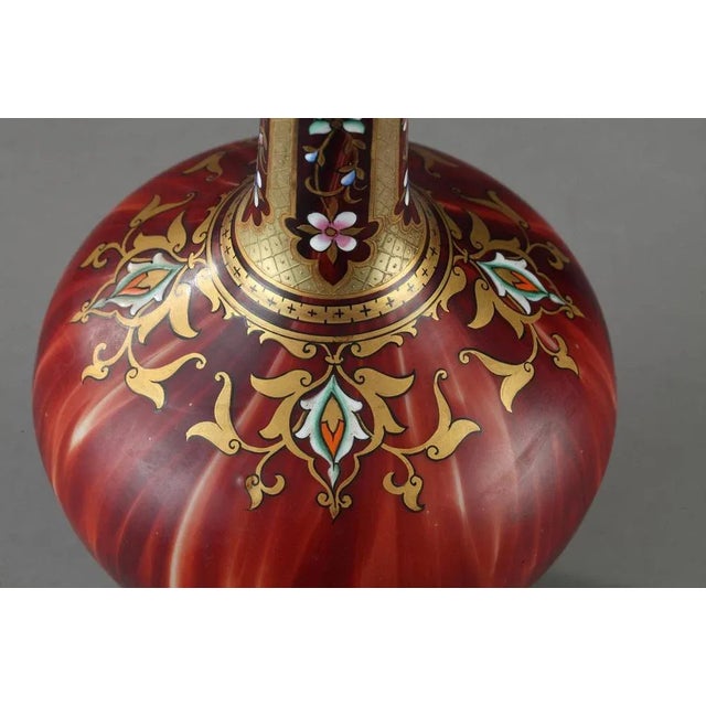 Late 19th Century Opaline Vase For Sale - Image 6 of 9