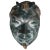 Turquoise Francois Emile Decorchemont Pate De Verre Mask of Pan For Sale - Image 8 of 8