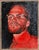 Stanislaw Andrzej Zagorski (Polish, 1933-2025), Malcolm X, Acrylic on Unstretched Canvas, unsigned, silver-tone frame....
