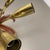 Italian Brass Theatre Ceiling Light in the style of Stilnovo, Italy, 1950s For Sale - Image 14 of 17