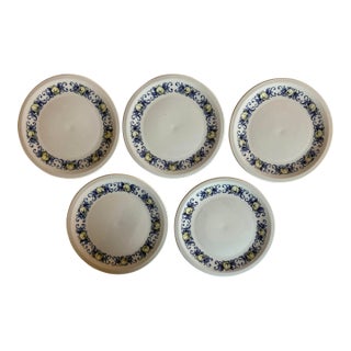 Vintage Villeroy & Boch Cadiz Appetizer Plates - Set of 5 For Sale
