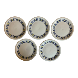 Vintage Villeroy & Boch Cadiz Appetizer Plates - Set of 5
