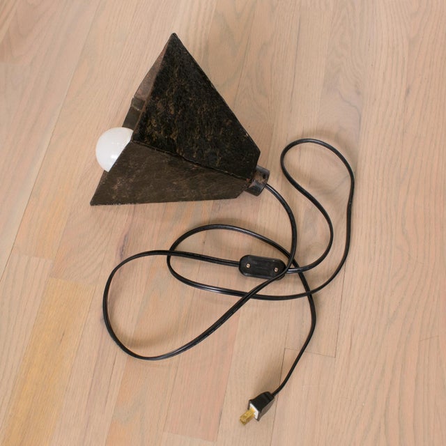 Mid-Century Wrought Iron and Glass Mosaic Side Coffee Table, France 1960s For Sale - Image 17 of 18