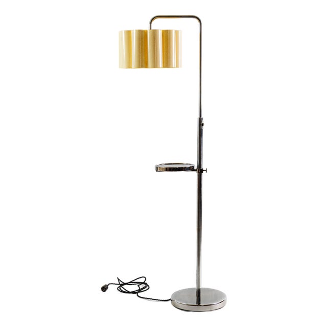 Czech Functionalist Floor Lamp, 1930s For Sale