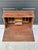 Antique Early 20th Century Quarter Sawn Oak Drop Front Secretary With Drawers - Solid Wood Accent Chest With Ring Pulls For Sale - Image 14 of 17