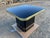 Postmodern Side End Coffee Table With Mirror Top & Black Lacquered Pedestal Base For Sale - Image 11 of 15