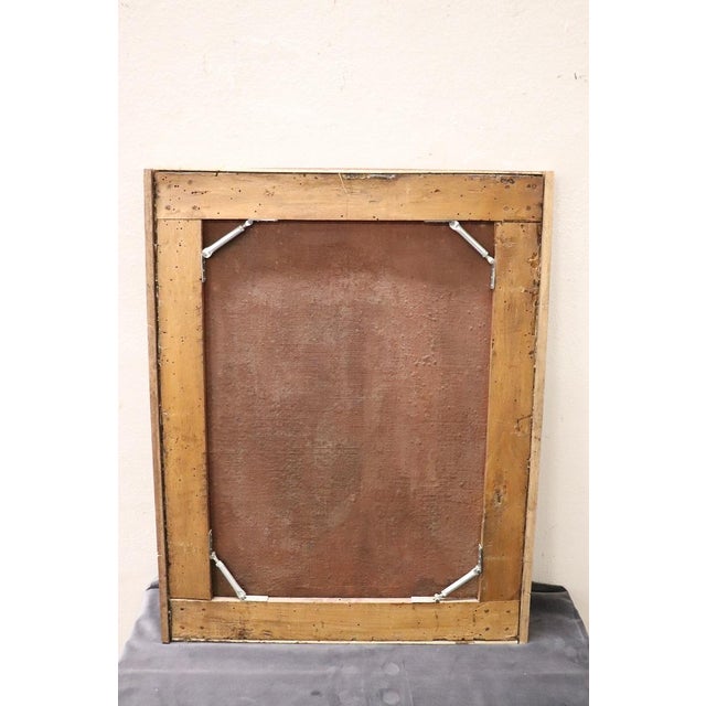 Italian School Artist, Madonna in Prayer, Oil on Canvas, Framed For Sale - Image 5 of 7