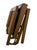 Brown 1970s -Century Modern Folding Chairs by Leg-O-Matic, Set of 2 With Cane Backs For Sale - Image 8 of 10