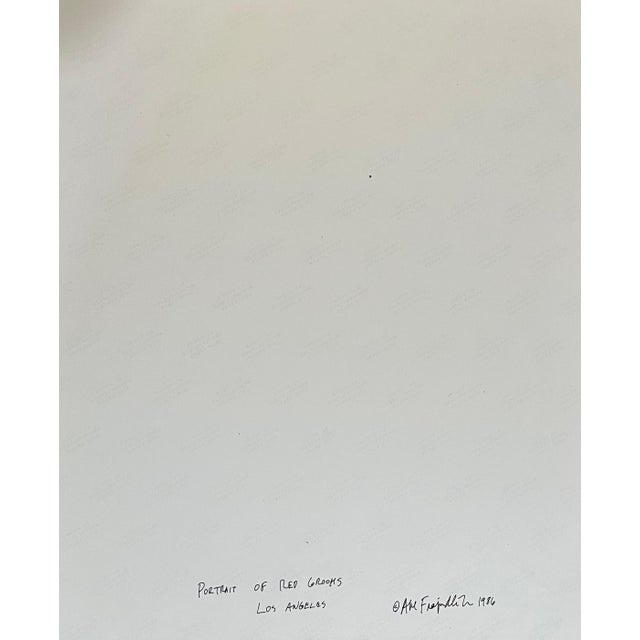 1980s Abe Frajndlich, 1986 Red Grooms & Sculpture Vintage C-Print Photograph Abe Frajndlich Colo Photo, 1986 For Sale - Image 5 of 9